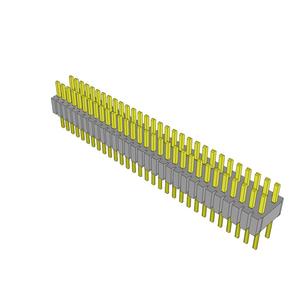 FYX Factory Customized HTMS Series HTMS-110-02-<strong>L</strong>-S-RA CONN Pin <strong>Header</strong> Connector 1.27mm 11P HTMS-110 Price - Product Image 5