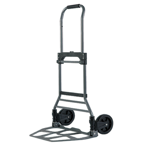 Space-saving Platform Hand <strong>Trolley</strong> with Foldable Design and Big Nose Plate for Loading <strong>120</strong> Kg