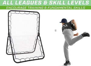 Waising Sports Baseball Trainings geräte Return Rebounder Pitching Net für das Training