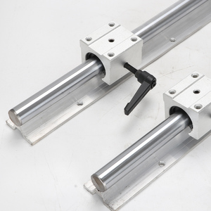 Tuyến tính hướng dẫn thanh trượt đường sắt bảng Saw nhôm chủ hình trụ quang trục SBR loạt mang tuyến tính hướng dẫn đường sắt - Product Image 2