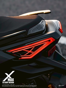 Yüksek kaliteli Yamaha XMAX 300 V2 kırmızı LED arka lambası toptan motosiklet aydınlatma sistemi değiştirme tayvan Made in - Product Image 4