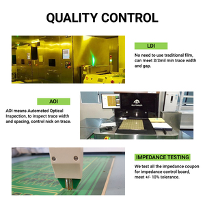 Gelişmiş elektronik PCB / PCBA / PCB kartı/devre için yüksek yoğunluklu ara bağlantı (HDI) PCB - Product Image 2