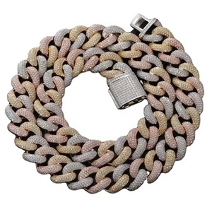 Top Quality 22mm 480 Grms Miami Cuban <strong>Chain</strong> Iced Out <strong>Chain</strong> Ready to Ship 10k Gold VVS Lab Grown Diamond <strong>Chain</strong> Cuban Link - Product Image 2