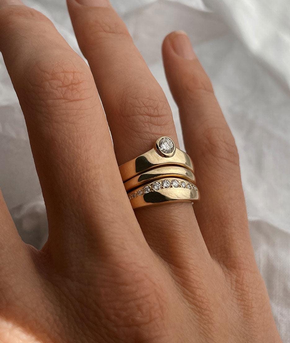 Oro macizo de 14k