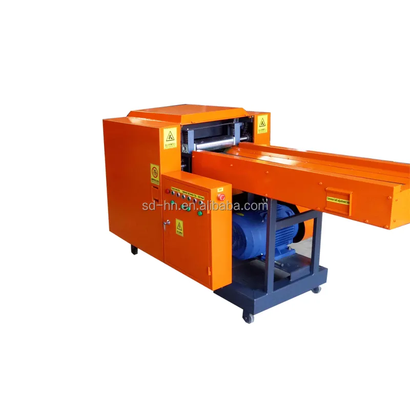 Máquina cortadora automática de alta calidad para residuos de tela, máquina de reciclaje de residuos textiles