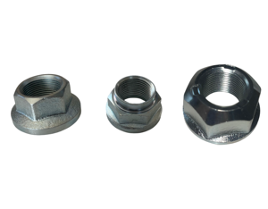 Cilalı/çinko kaplı bitirmek dövme ve işlenmiş bitirme araçları ve toplu alıcılar için donanım ile dayanıklı hafif çelik altıgen somun - Product Image 1