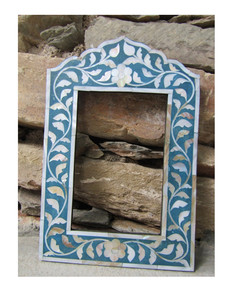 Taj tarzı çiçek tasarımı ile paspas kakma sanat çerçeve özelleştirilebilir fotoğraf ekran standı boyutları 4x6 8x10 6x8 yüksek talep özel Logo - Product Image 3