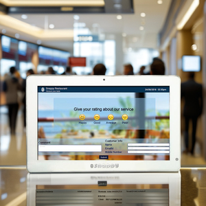 Snappy <strong>Android</strong> Based Feedback <strong>Management</strong> System 15.6&quot; Camera + WiFi for Banks , Restaurants , and Retails Shop. Feedback <strong>Device</strong> - Product Image 1