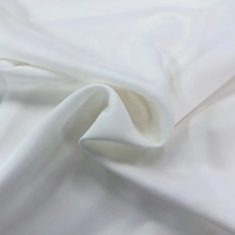 LCL356 100% Polyester Quality Soft Drape Woven Bridal Wedding Dress Sateen Stretch Satin Textile Fabric