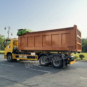 1suzu Giga 6x4 móc nâng xe tải thu gom rác 20-25cbm Công suất lăn ra khỏi xe tải rác với thùng móc - Product Image 5