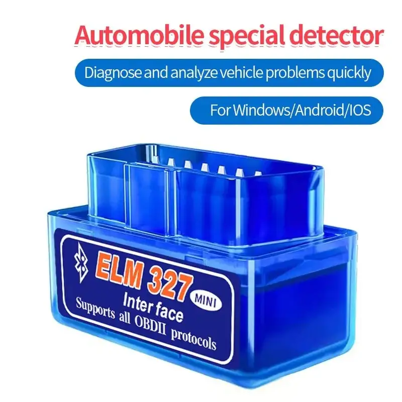 ELM327 mini V2.1 Bluetooth Detector OBD chế độ kép 5.1 Bluetooth xe phát hiện sự cố