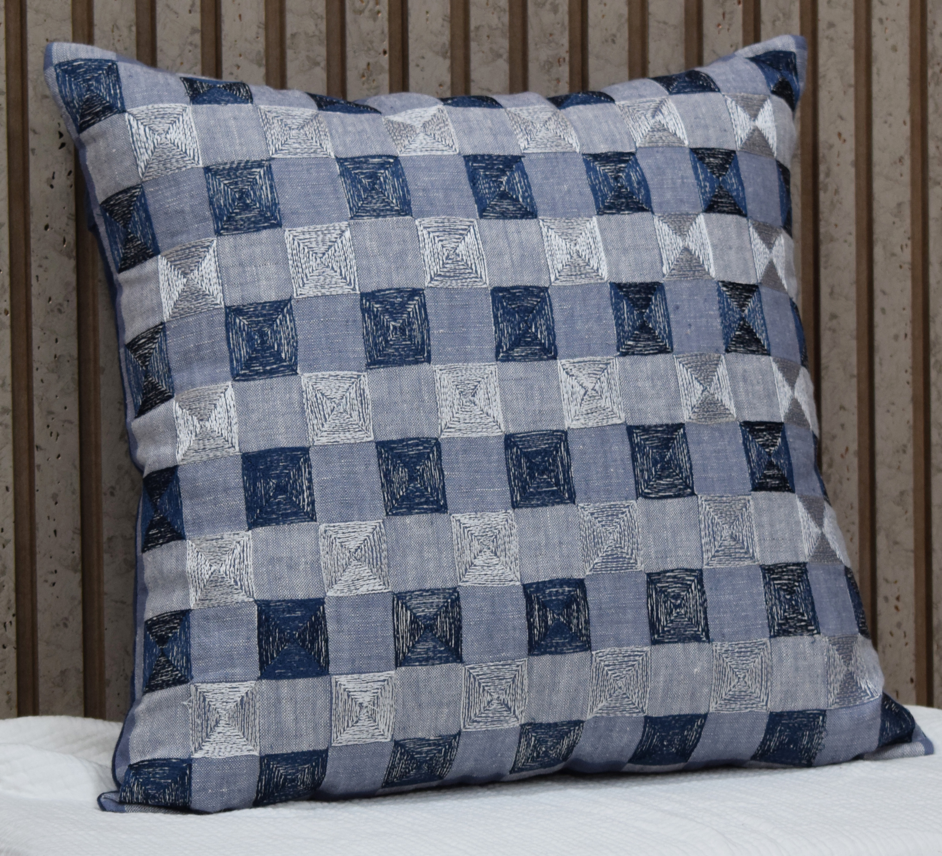 Navy Gingham