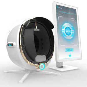 Beauty Spa <strong>Use</strong> 8 in 1 Moji AI Screen Facial Tester Skin Scan Detector Analyzer Face Scanner Analyzer Machine - Product Image 1
