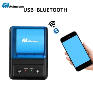 带电池的MHT-P11移动迷你WiFi 58毫米手持式便携式无线蓝牙热出租车收据打印机