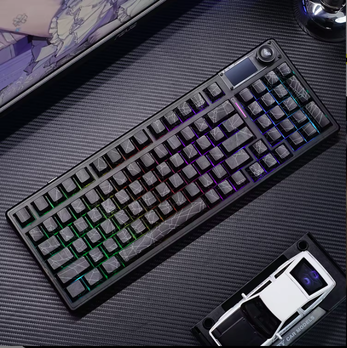 Cristal de glace araignée