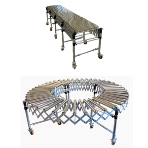 Hochwertiger Stahl rollen förderer zum Be-und Entladen von Containern Reifen/Kartons - Product Image 1