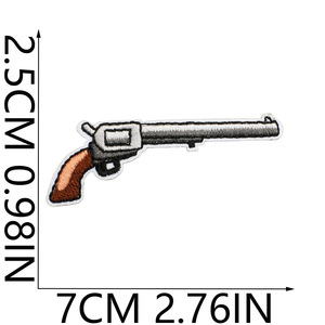 Bán Buôn Hàng Trăm Thiết Kế Sắt Trên Thêu Vá Tây Cao Bồi Phong Cách Tùy Chỉnh Thêu Vá Cho Xe Tải Hat - Product Image 6