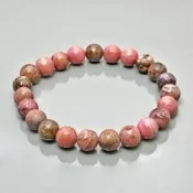 Natural Rhodonite 8mm
