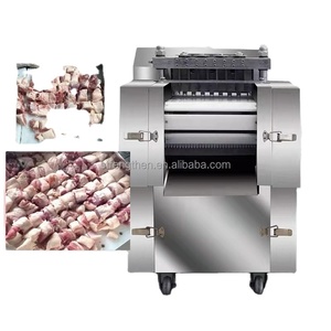 アメリカ製冷凍チキンキューブカッタービッグミートダイス切断機ヤギダイサー牛肉切断機 - Product Image 5