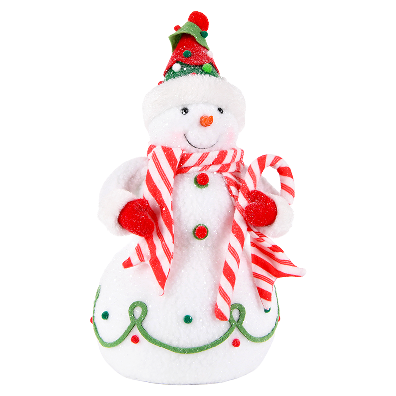 Pupazzo di neve con nastro