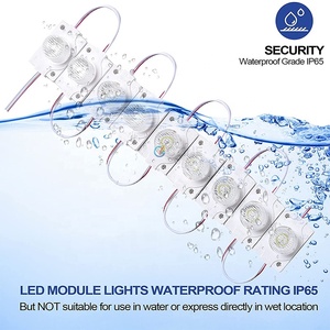 ฉีด1led 12โวลต์ Smd Pcb โมดูล3030 Led 155องศาเลนส์64 Led 60วัตต์สำหรับการแสดงผลป้าย - Product Image 5