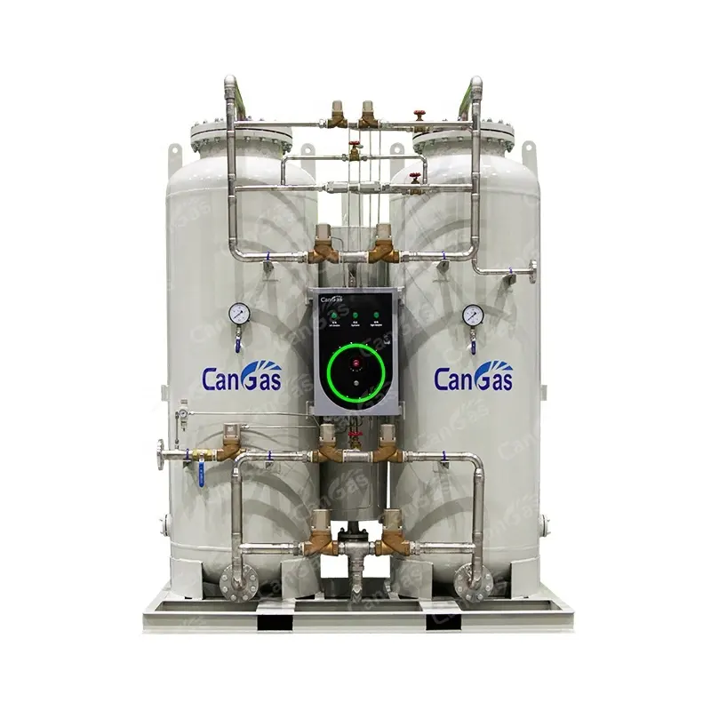 Generador de oxígeno VPSA y PSA de 3-200m3/h de fábrica de China para acuicultura piscícola con precio de fabricación de gas gratis después del servicio