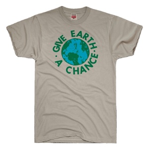 メンズOネックプリントTシャツ100% コットンニット通気性アンチピリング半袖デザイン格安プロモーションTシャツ - Product Image 1