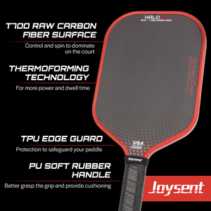 Joysent USA Certified T700 Matter Leichtes 16-mm-Pickleball-Paddel mit Honeycomb Core Power Pickle ball Paddel - Product Image 5