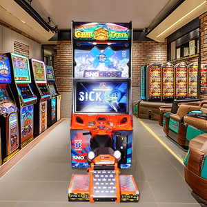 Sunflower High Quality 1 Player Factory Price Coin Operated Amusement Machine Snow Cross Motor Racing <strong>Game</strong> - Product Image 1