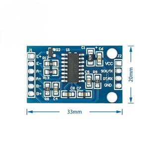 Sensore di pressione di precisione a 24 bit sensore di pesatura con bilanciamento elettronico del modulo AD seriale HX711 - Product Image 6