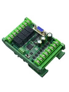 Placa de Control Industrial de PLC SEEKU de lógica programable, 12 entradas, 8 salidas, 6 en 4 salidas, salida de relé, 24V, 5A, 1, 2, 1, 2, 2, 2, 1, 2, 2, 2