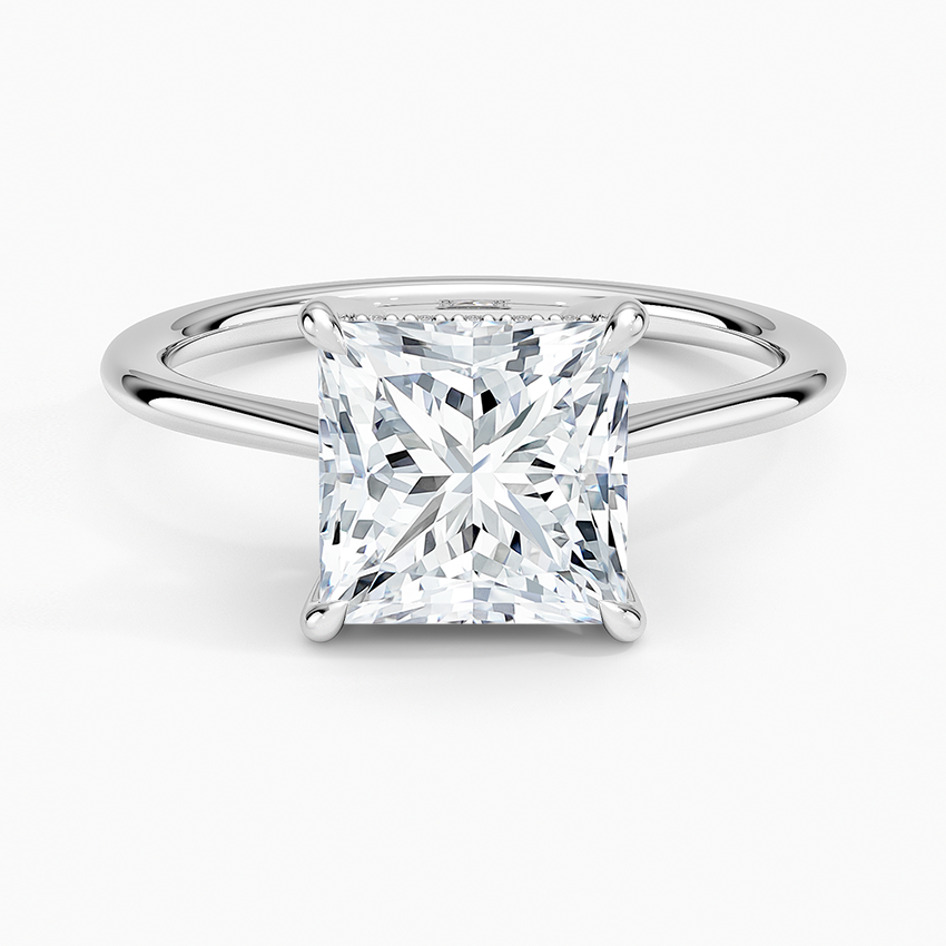 White Gold Plated