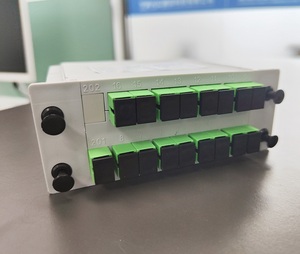 OEM ad alte prestazioni 1x8 SC/APC PLC soluzione di rete in fibra ottica Splitter cassetta con Pigtail da 2.0mm - Product Image 1