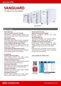 Single Phase Online <strong>UPS</strong> Uninterruptible Power Supply <strong>Backup</strong> Power for Telecom and Server - Product Image 5