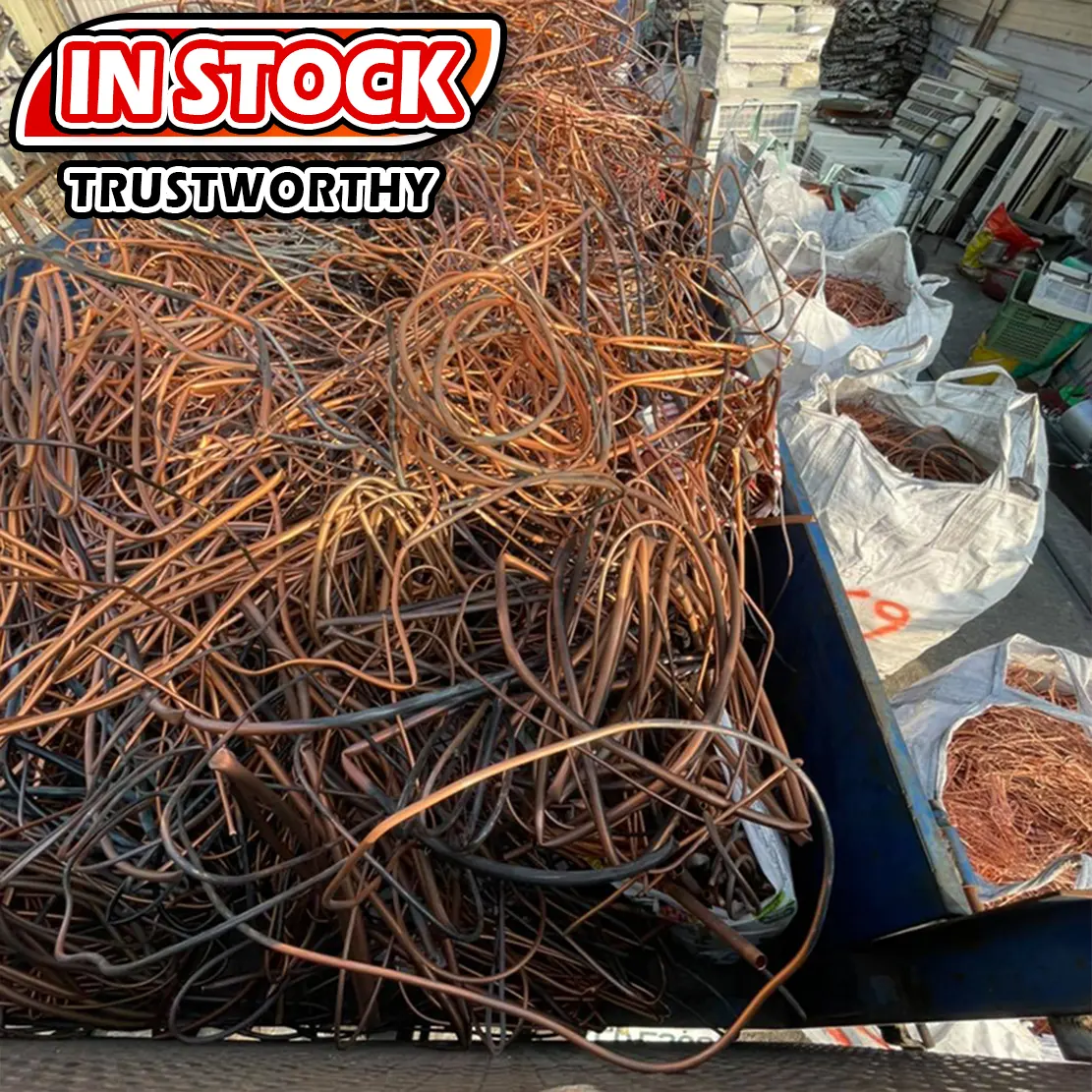 Obtenga el buen valor por su dinero con la chatarra de alambre de cobre: chatarra de cobre de bayas de molino reciclable y rentable