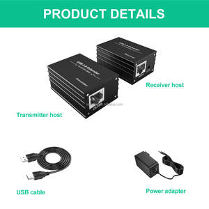 USB2.0 Extender Over RJ45-サポートすべてのオペレーティングシステムCat5e/6最大229ft - Product Image 6
