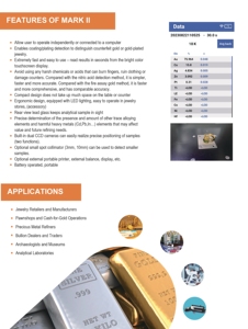 Gold Tester XRF Gold Tester Analyzer Gold Metal Purity Density <strong>Testing</strong> Assay Machine with High Precision - Product Image 3