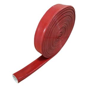 สายไฟเบอร์กลาสเคลือบซิลิโคนทนไฟและท่อป้องกันความร้อนแขนป้องกันอัคคีภัย - Product Image 2