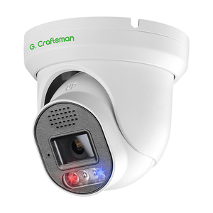กล้องรักษาความปลอดภัยระบบ IP แบบกะพริบ4K GA-DFD-M8SS ใหม่มีไฟสีแดงสีฟ้าอัจฉริยะเสียงสองทางสำหรับตรวจจับมนุษย์กลางแจ้งในร่ม - Product Image 1