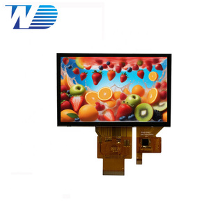 WD 4.3 pollici 480*272 risoluzione MCU/RGB/SPI interfaccia TN cifra modulo display lcd - Product Image 1