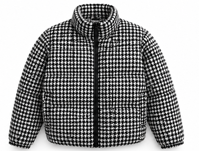 Black & White Houndstooth