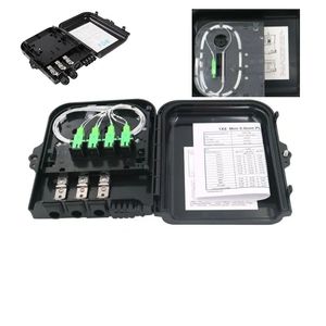 Commercio all'ingrosso FIBERVISION accesso esterno chiusura NAP 8 porte terminale in fibra ottica Box POE 4G 3G TCP compatibilità rete FTTH Box