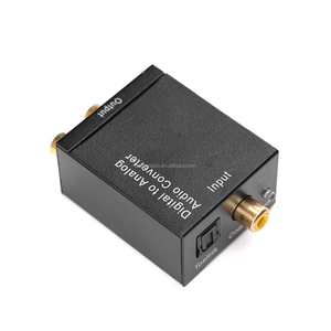 電源付きデジタル-アナログオーディオコンバーターデジタル光信号-アナログ信号コンバーター - Product Image 3