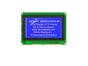 Ffffffgraphic grafik LCM ekran cam Panel ile özel 128x64 nokta Segment COB COG serisi monokrom LCD ekran