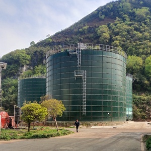 Biogas Digester <span class=keywords><strong>Tank</strong></span> Glass-Fused-to-Steel (Glass-Lined-Steel) GFSタンク