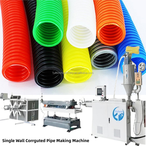 PP tubo corrugato che fa la macchina per la purificazione filtro acqua macchina di estrusione 65mm di plastica estrusore Inverter di controllo