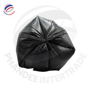 黑色垃圾袋HDPE价格实惠，带PP串袋卷一次性Starseal可定制OEM耐用 - Product Image 6