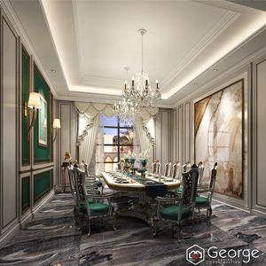 Turnkey Interior Solution Classical Furniture Design <strong>3d</strong> <strong>Rendering</strong> Design with One Stop <strong>Building</strong> Material Service