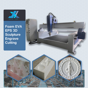 JX AUTO CNC venta al por mayor SERVO MOTOR EPS espuma de poliestireno grabado para escultura y máquina de molde ATC 3D CNC Router accesorios de boda - Product Image 4