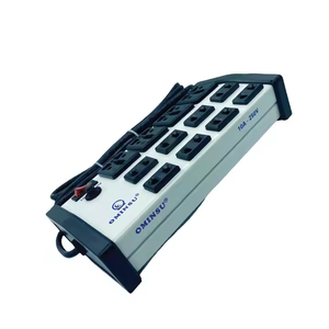 Multi Outlet <strong>Power</strong> <strong>Extension</strong> <strong>Socket</strong> by OMINSU <strong>with</strong> 4 Universal 8 Two Pin <strong>Sockets</strong> and Long Cable